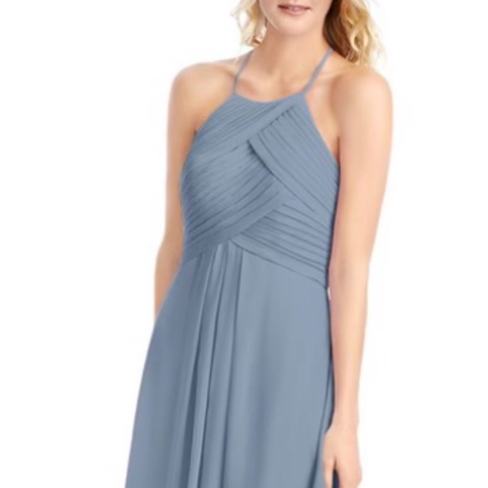 Elegant Blue Maxi Dress